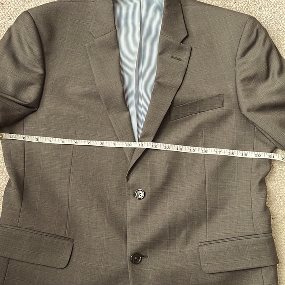 Tommy Hilfiger windowpane print suit 42S - Picture 5 of 12